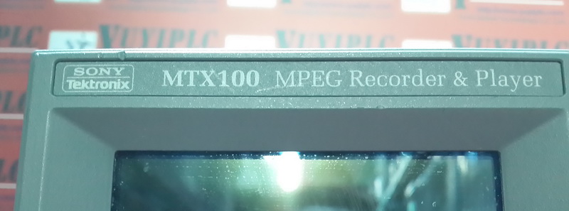 TEKTRONIX MTX100 MPEG RECORDER & PLAYER - 裕益科技自動化設備可程式